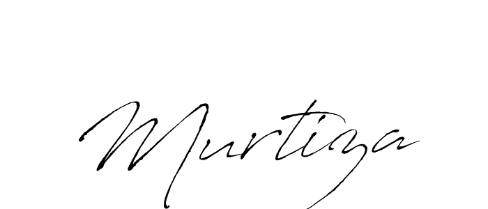 Make a beautiful signature design for name Murtiza. With this signature (Antro_Vectra) style, you can create a handwritten signature for free. Murtiza signature style 6 images and pictures png