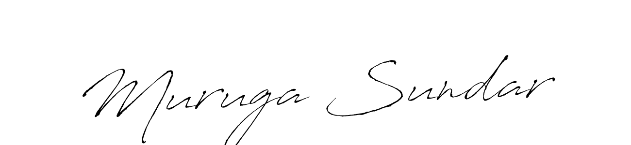 Use a signature maker to create a handwritten signature online. With this signature software, you can design (Antro_Vectra) your own signature for name Muruga Sundar. Muruga Sundar signature style 6 images and pictures png