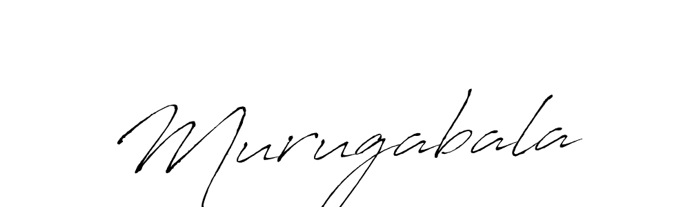 Design your own signature with our free online signature maker. With this signature software, you can create a handwritten (Antro_Vectra) signature for name Murugabala. Murugabala signature style 6 images and pictures png