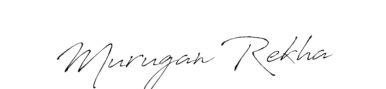 Also You can easily find your signature by using the search form. We will create Murugan Rekha name handwritten signature images for you free of cost using Antro_Vectra sign style. Murugan Rekha signature style 6 images and pictures png