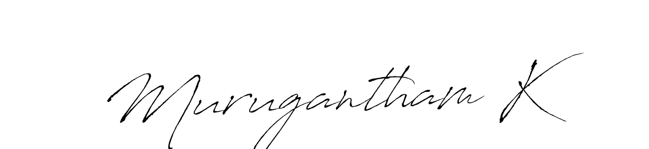 You can use this online signature creator to create a handwritten signature for the name Murugantham K. This is the best online autograph maker. Murugantham K signature style 6 images and pictures png