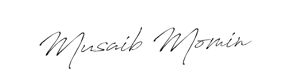 Also we have Musaib Momin name is the best signature style. Create professional handwritten signature collection using Antro_Vectra autograph style. Musaib Momin signature style 6 images and pictures png