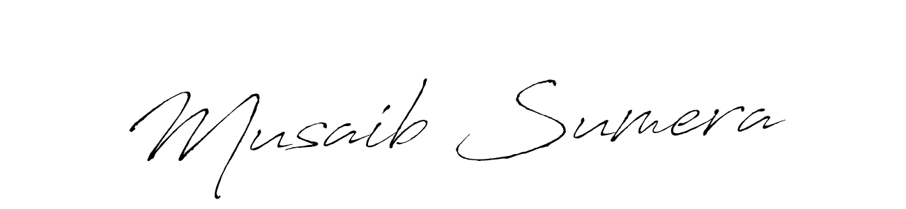 Also we have Musaib Sumera name is the best signature style. Create professional handwritten signature collection using Antro_Vectra autograph style. Musaib Sumera signature style 6 images and pictures png