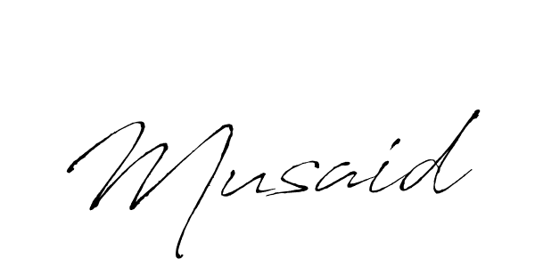 How to make Musaid name signature. Use Antro_Vectra style for creating short signs online. This is the latest handwritten sign. Musaid signature style 6 images and pictures png