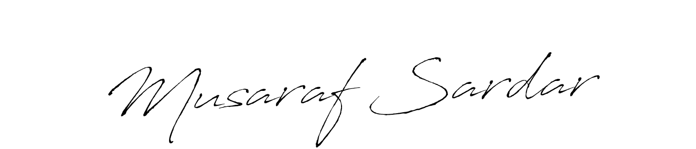 Antro_Vectra is a professional signature style that is perfect for those who want to add a touch of class to their signature. It is also a great choice for those who want to make their signature more unique. Get Musaraf Sardar name to fancy signature for free. Musaraf Sardar signature style 6 images and pictures png