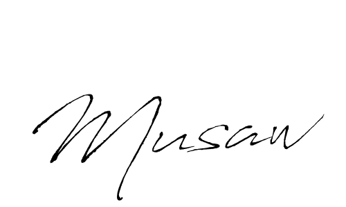 Create a beautiful signature design for name Musaw. With this signature (Antro_Vectra) fonts, you can make a handwritten signature for free. Musaw signature style 6 images and pictures png