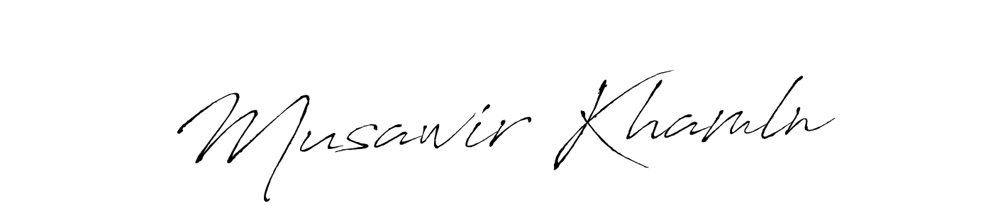 See photos of Musawir Khamln official signature by Spectra . Check more albums & portfolios. Read reviews & check more about Antro_Vectra font. Musawir Khamln signature style 6 images and pictures png