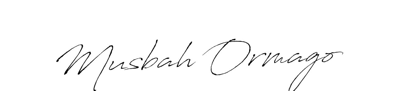 Design your own signature with our free online signature maker. With this signature software, you can create a handwritten (Antro_Vectra) signature for name Musbah Ormago. Musbah Ormago signature style 6 images and pictures png