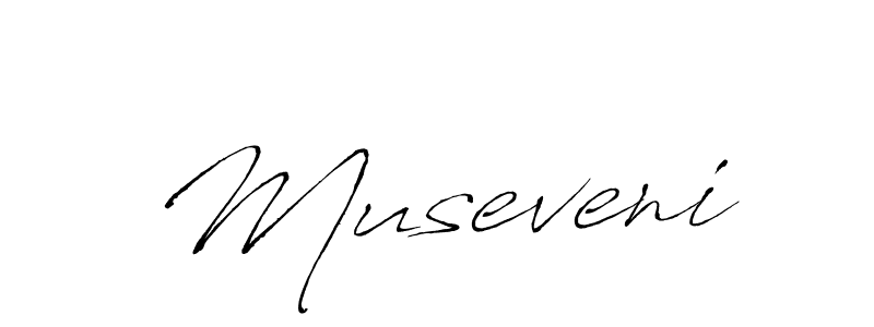 Create a beautiful signature design for name Museveni. With this signature (Antro_Vectra) fonts, you can make a handwritten signature for free. Museveni signature style 6 images and pictures png