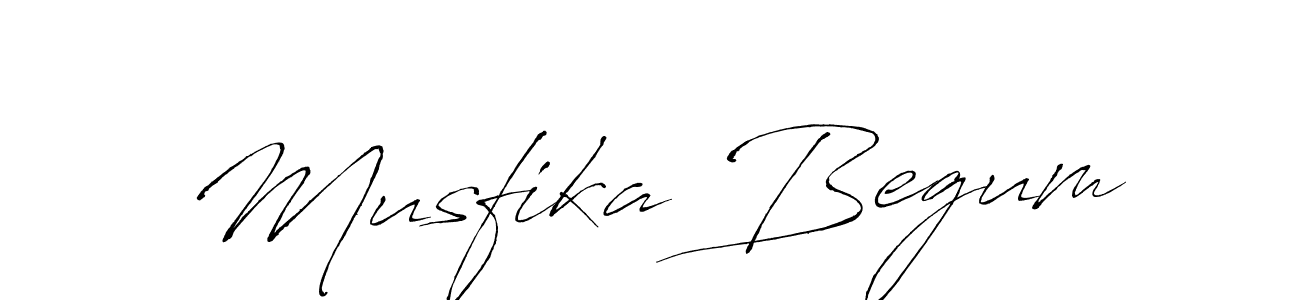Musfika Begum stylish signature style. Best Handwritten Sign (Antro_Vectra) for my name. Handwritten Signature Collection Ideas for my name Musfika Begum. Musfika Begum signature style 6 images and pictures png