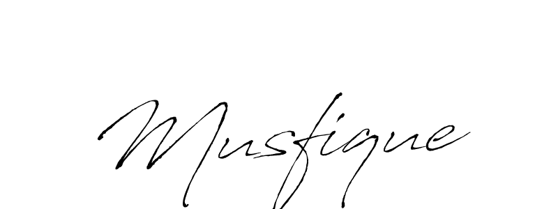 Create a beautiful signature design for name Musfique. With this signature (Antro_Vectra) fonts, you can make a handwritten signature for free. Musfique signature style 6 images and pictures png