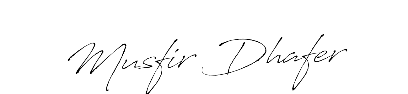 Also You can easily find your signature by using the search form. We will create Musfir Dhafer name handwritten signature images for you free of cost using Antro_Vectra sign style. Musfir Dhafer signature style 6 images and pictures png