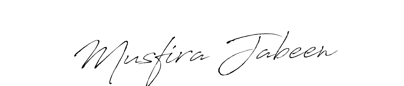 Musfira Jabeen stylish signature style. Best Handwritten Sign (Antro_Vectra) for my name. Handwritten Signature Collection Ideas for my name Musfira Jabeen. Musfira Jabeen signature style 6 images and pictures png