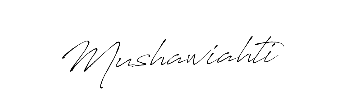 Also we have Mushawiahti name is the best signature style. Create professional handwritten signature collection using Antro_Vectra autograph style. Mushawiahti signature style 6 images and pictures png