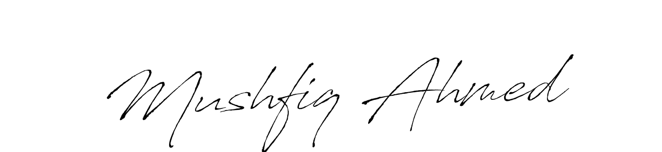 Once you've used our free online signature maker to create your best signature Antro_Vectra style, it's time to enjoy all of the benefits that Mushfiq Ahmed name signing documents. Mushfiq Ahmed signature style 6 images and pictures png