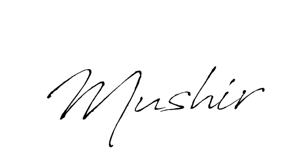 It looks lik you need a new signature style for name Mushir. Design unique handwritten (Antro_Vectra) signature with our free signature maker in just a few clicks. Mushir signature style 6 images and pictures png