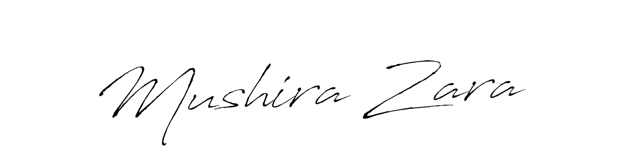 Use a signature maker to create a handwritten signature online. With this signature software, you can design (Antro_Vectra) your own signature for name Mushira Zara. Mushira Zara signature style 6 images and pictures png