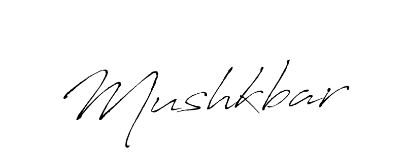 The best way (Antro_Vectra) to make a short signature is to pick only two or three words in your name. The name Mushkbar include a total of six letters. For converting this name. Mushkbar signature style 6 images and pictures png