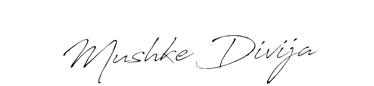 How to make Mushke Divija signature? Antro_Vectra is a professional autograph style. Create handwritten signature for Mushke Divija name. Mushke Divija signature style 6 images and pictures png
