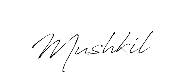 Antro_Vectra is a professional signature style that is perfect for those who want to add a touch of class to their signature. It is also a great choice for those who want to make their signature more unique. Get Mushkil name to fancy signature for free. Mushkil signature style 6 images and pictures png