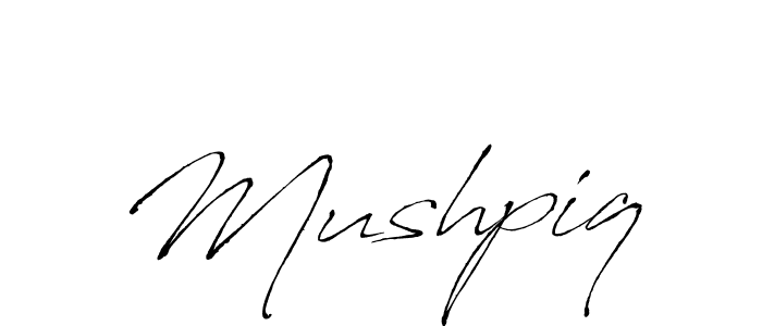 How to Draw Mushpiq signature style? Antro_Vectra is a latest design signature styles for name Mushpiq. Mushpiq signature style 6 images and pictures png