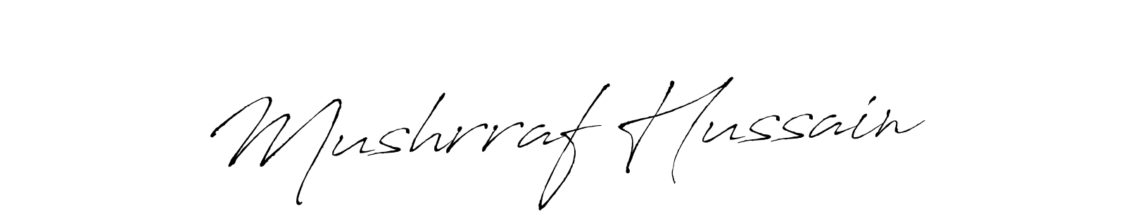 Make a short Mushrraf Hussain signature style. Manage your documents anywhere anytime using Antro_Vectra. Create and add eSignatures, submit forms, share and send files easily. Mushrraf Hussain signature style 6 images and pictures png