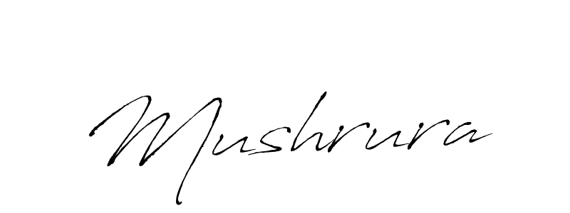 Mushrura stylish signature style. Best Handwritten Sign (Antro_Vectra) for my name. Handwritten Signature Collection Ideas for my name Mushrura. Mushrura signature style 6 images and pictures png