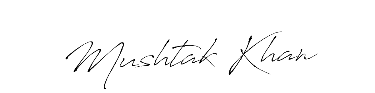 Also we have Mushtak Khan name is the best signature style. Create professional handwritten signature collection using Antro_Vectra autograph style. Mushtak Khan signature style 6 images and pictures png