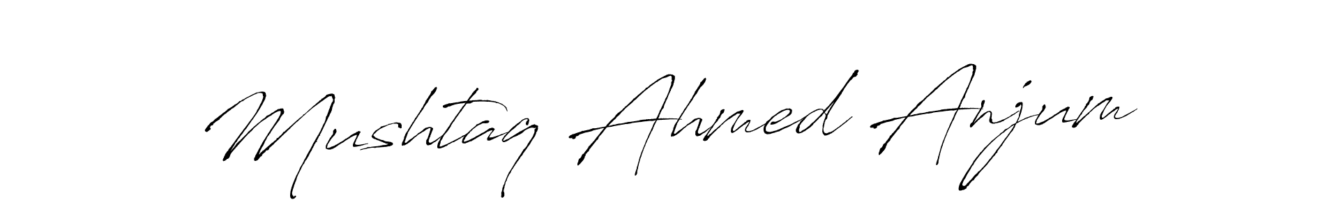 Make a beautiful signature design for name Mushtaq Ahmed Anjum. Use this online signature maker to create a handwritten signature for free. Mushtaq Ahmed Anjum signature style 6 images and pictures png