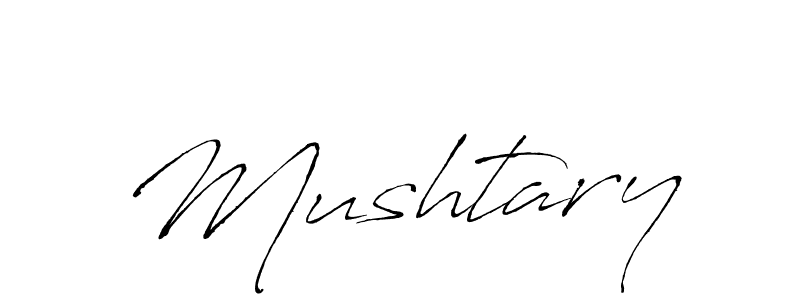 Design your own signature with our free online signature maker. With this signature software, you can create a handwritten (Antro_Vectra) signature for name Mushtary. Mushtary signature style 6 images and pictures png