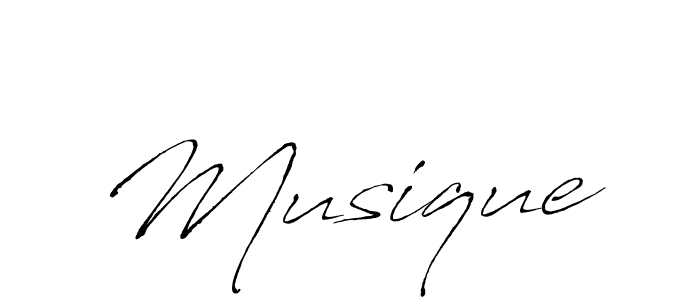 Use a signature maker to create a handwritten signature online. With this signature software, you can design (Antro_Vectra) your own signature for name Musique. Musique signature style 6 images and pictures png