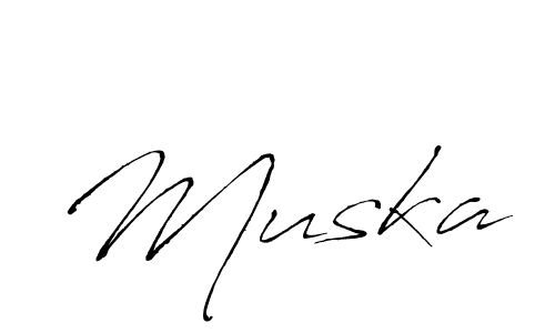 You should practise on your own different ways (Antro_Vectra) to write your name (Muska) in signature. don't let someone else do it for you. Muska signature style 6 images and pictures png