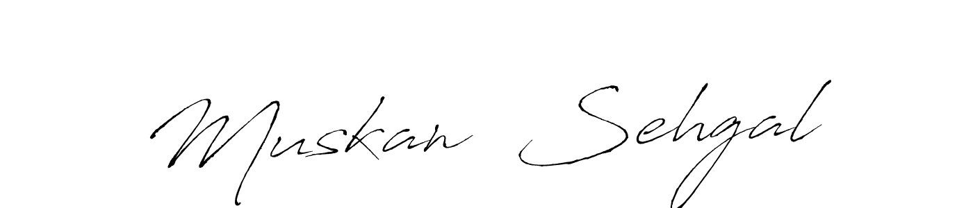 Make a beautiful signature design for name Muskan  Sehgal. Use this online signature maker to create a handwritten signature for free. Muskan  Sehgal signature style 6 images and pictures png