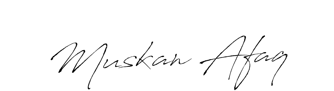 Also You can easily find your signature by using the search form. We will create Muskan Afaq name handwritten signature images for you free of cost using Antro_Vectra sign style. Muskan Afaq signature style 6 images and pictures png