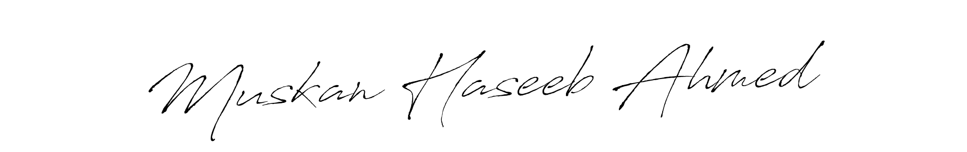 Similarly Antro_Vectra is the best handwritten signature design. Signature creator online .You can use it as an online autograph creator for name Muskan Haseeb Ahmed. Muskan Haseeb Ahmed signature style 6 images and pictures png