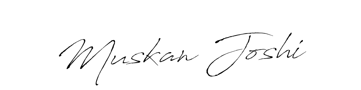 It looks lik you need a new signature style for name Muskan Joshi. Design unique handwritten (Antro_Vectra) signature with our free signature maker in just a few clicks. Muskan Joshi signature style 6 images and pictures png