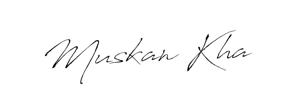 Also You can easily find your signature by using the search form. We will create Muskan Kha name handwritten signature images for you free of cost using Antro_Vectra sign style. Muskan Kha signature style 6 images and pictures png
