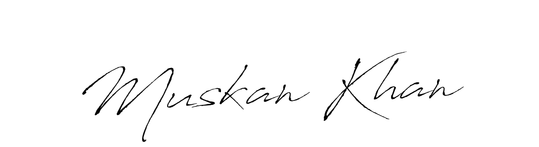 Antro_Vectra is a professional signature style that is perfect for those who want to add a touch of class to their signature. It is also a great choice for those who want to make their signature more unique. Get Muskan Khan name to fancy signature for free. Muskan Khan signature style 6 images and pictures png