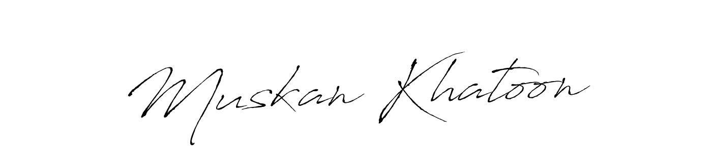 Use a signature maker to create a handwritten signature online. With this signature software, you can design (Antro_Vectra) your own signature for name Muskan Khatoon. Muskan Khatoon signature style 6 images and pictures png