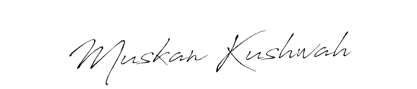 The best way (Antro_Vectra) to make a short signature is to pick only two or three words in your name. The name Muskan Kushwah include a total of six letters. For converting this name. Muskan Kushwah signature style 6 images and pictures png