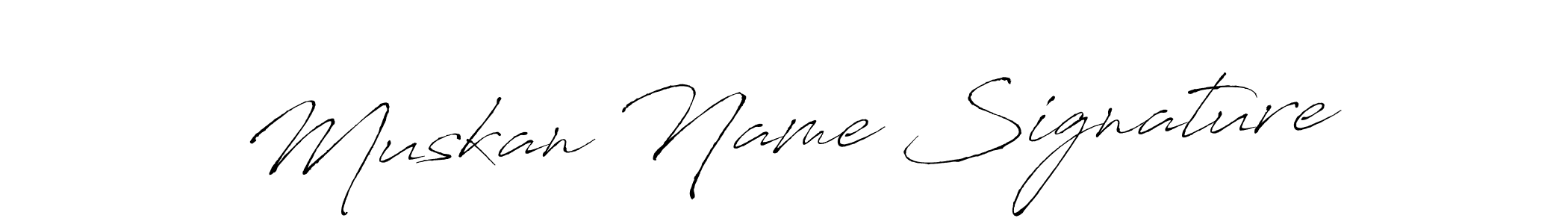 This is the best signature style for the Muskan Name Signature name. Also you like these signature font (Antro_Vectra). Mix name signature. Muskan Name Signature signature style 6 images and pictures png
