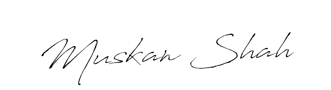 Also we have Muskan Shah name is the best signature style. Create professional handwritten signature collection using Antro_Vectra autograph style. Muskan Shah signature style 6 images and pictures png