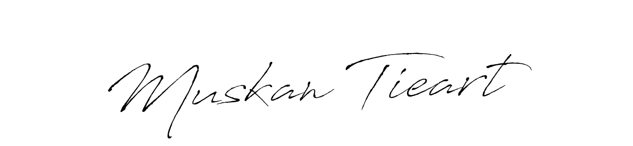You should practise on your own different ways (Antro_Vectra) to write your name (Muskan Tieart) in signature. don't let someone else do it for you. Muskan Tieart signature style 6 images and pictures png