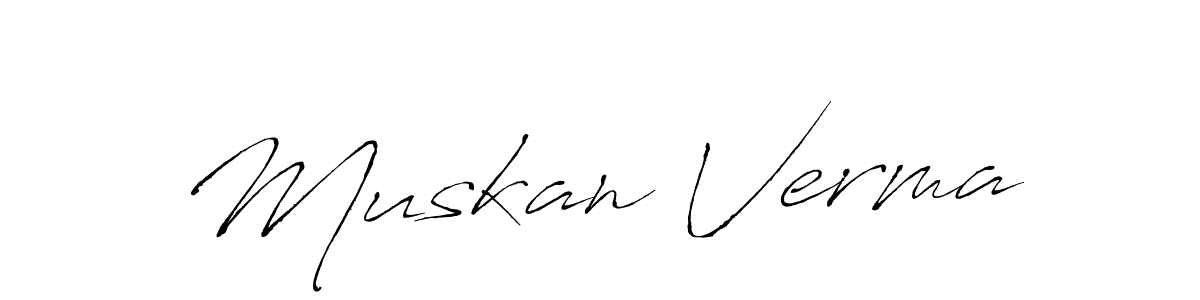 It looks lik you need a new signature style for name Muskan Verma. Design unique handwritten (Antro_Vectra) signature with our free signature maker in just a few clicks. Muskan Verma signature style 6 images and pictures png