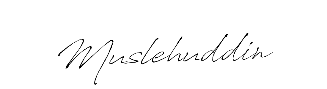 You should practise on your own different ways (Antro_Vectra) to write your name (Muslehuddin) in signature. don't let someone else do it for you. Muslehuddin signature style 6 images and pictures png