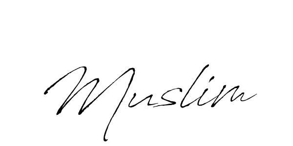 How to Draw Muslim signature style? Antro_Vectra is a latest design signature styles for name Muslim. Muslim signature style 6 images and pictures png