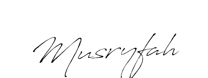 Make a beautiful signature design for name Musryfah. Use this online signature maker to create a handwritten signature for free. Musryfah signature style 6 images and pictures png