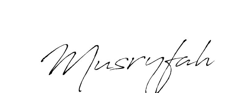 Similarly Antro_Vectra is the best handwritten signature design. Signature creator online .You can use it as an online autograph creator for name Musryfah. Musryfah signature style 6 images and pictures png