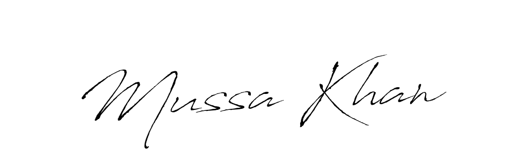 Use a signature maker to create a handwritten signature online. With this signature software, you can design (Antro_Vectra) your own signature for name Mussa Khan. Mussa Khan signature style 6 images and pictures png