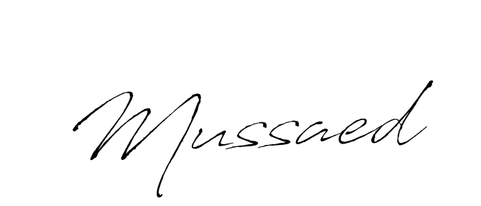 Make a beautiful signature design for name Mussaed. With this signature (Antro_Vectra) style, you can create a handwritten signature for free. Mussaed signature style 6 images and pictures png